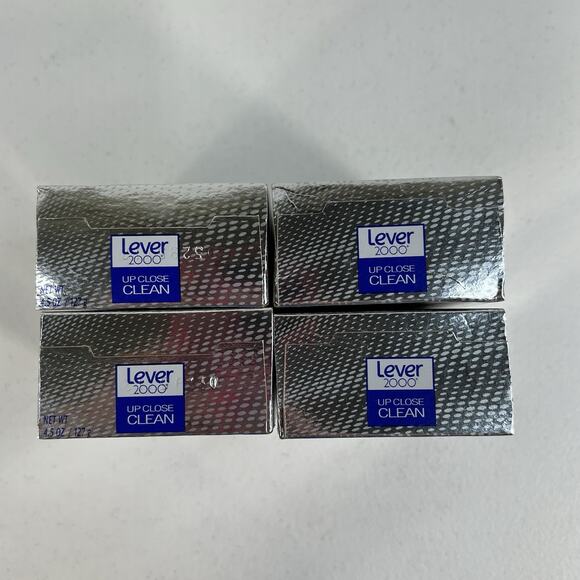 Lever 2000 Original 4 Pack Perfectly Fresh New Bar Soap 4.5oz Old Formula - Picture 7 of 9